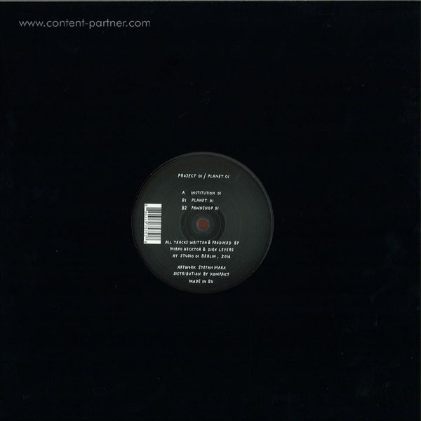 Project01 - Plantet01 EP (Back)