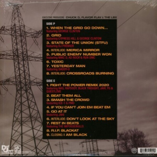 Public Enemy - What You Gonna Do When The Grid Goes Down (Back)