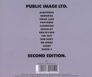 Public Image Limited - Second Edition (Back)