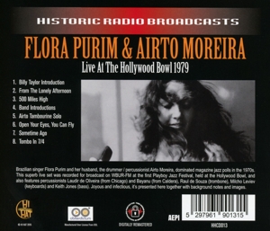Purim,Flora/Moreira,Airto - Live At The Hollywood Bowl 1979 (Back)