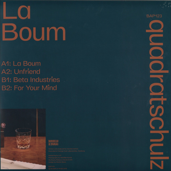 Quadratschulz - La Boum EP (Back)