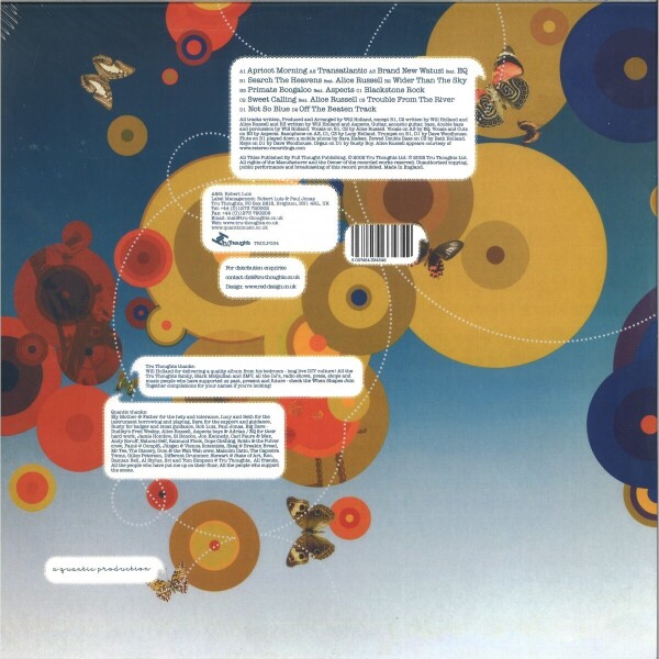 Quantic - Apricot Morning LP (2020 Repress) (Back)