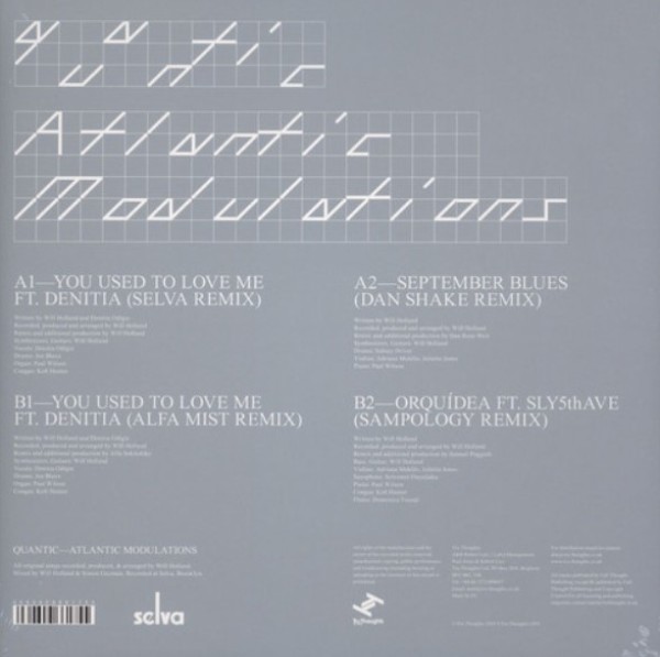 Quantic - Atlantic Modulations (Back)