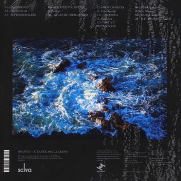 Quantic - Atlantic Oscillations (2LP+MP3) (Back)