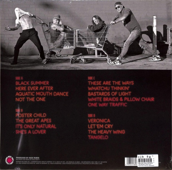 RED HOT CHILI PEPPERS - UNLIMITED LOVE (2LP) (Back)