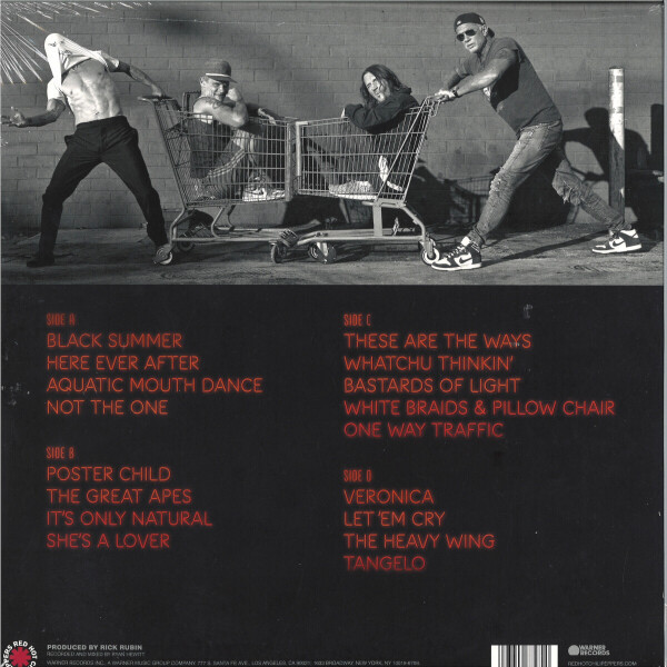 RED HOT CHILI PEPPERS - UNLIMITED LOVE (LTD. DELUXE 2LP) (Back)