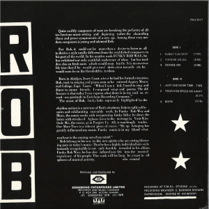 ROB - ROB (LP REISSUE) (Back)