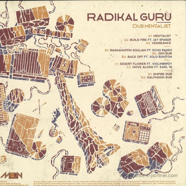 Radikal Guru - Dub Mentalist (Back)