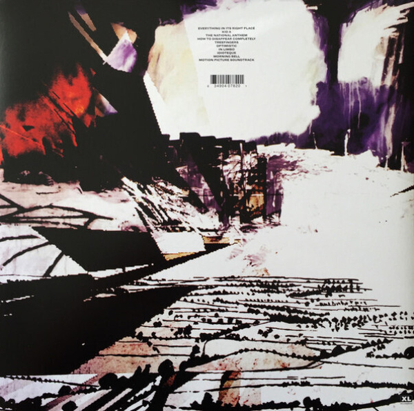 Radiohead - Kid A (2LP Reissue) (Back)