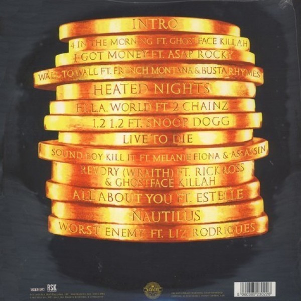 Raekwon - F.I.L.A (2LP/GATEFOLD/180 GR) (Back)