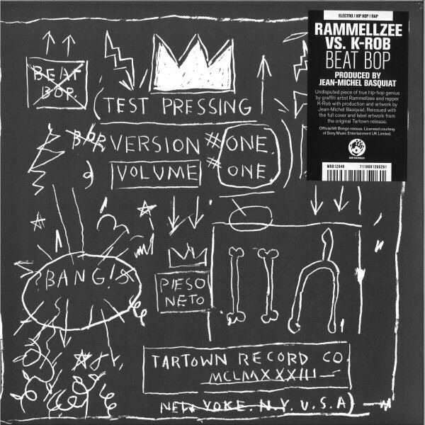 Rammellzee & K-Rob - Beat Bop ((B / W Splatter Ltd.Ed.)