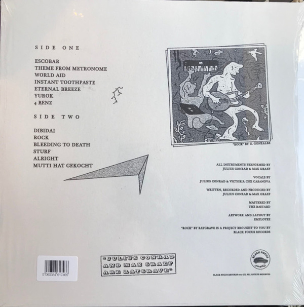 Ratgrave - Rock (LP+MP3) (Back)