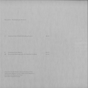 Recondite - Daemmerlicht Remixes (Back)