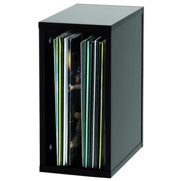 Record Box - Black Record Box for 55 Records