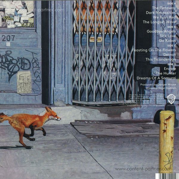 Red Hot Chili Peppers - The Getaway 2x12 (Back)