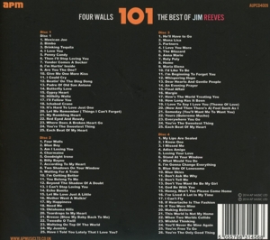 Reeves,Jim - Four Walls-The Best Of Jim Reeves (Back)