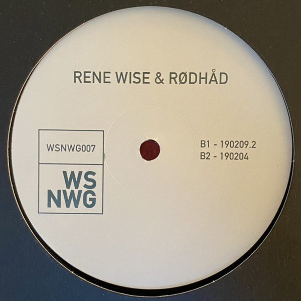 Rene Wise & Rødhåd - WSNWG007 (Back)