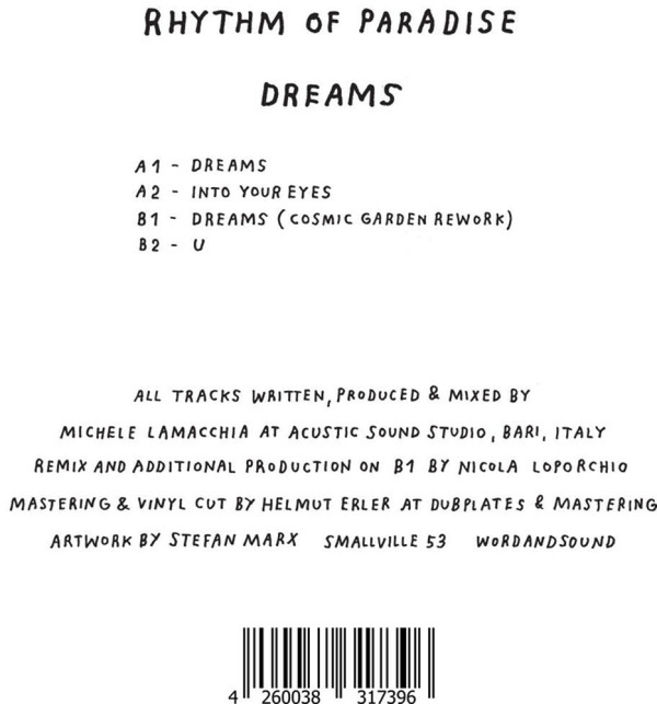 Rhythm Of Paradise - Dreams (Back)