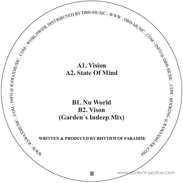 Rhythm Of Paradise - State Of My Mind Ep (Back)