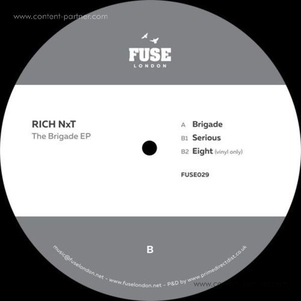 Rich Nxt - The Brigade Ep (Back)