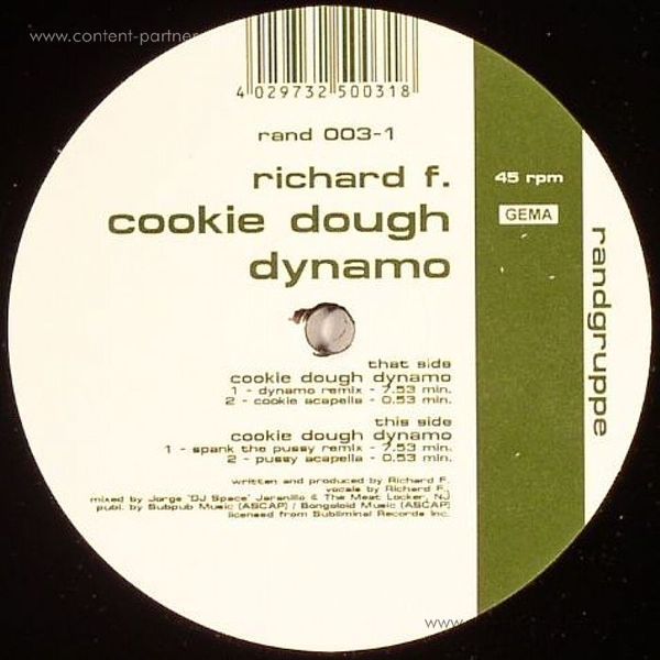 Richard F - Cookie Dough Dynamo (Back)