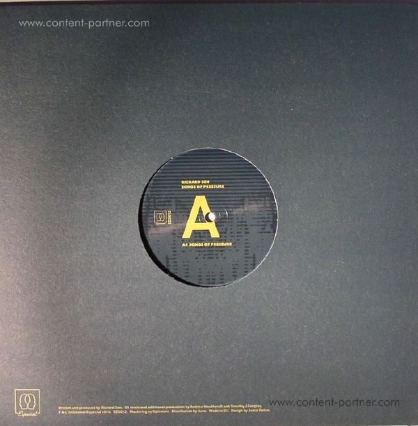 Richard Sen - Songs Of Pressure (Back)