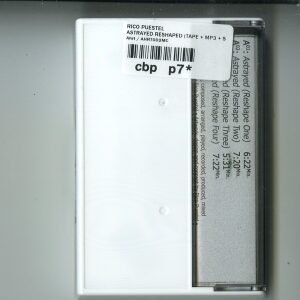 Rico Puestel - Astrayed Reshaped (incl. Mp3code + sticker) (Back)