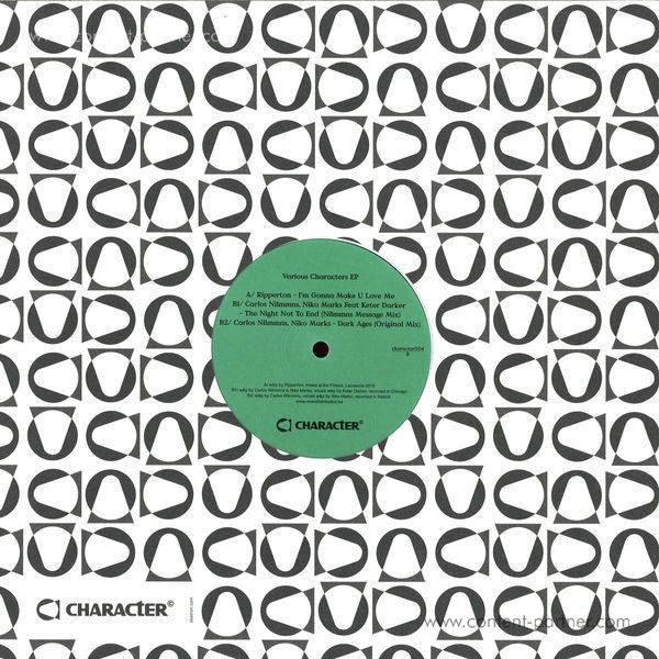 Ripperton, Carlos Nilmmns, Niko Marks - Various Characters EP