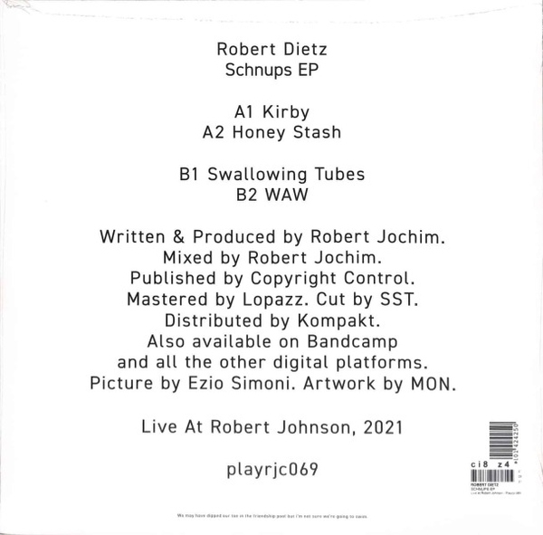Robert Dietz - Schnups EP (Back)