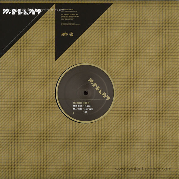 Robert Hood - CLOCKS / LOW LIFE / GO (Back)