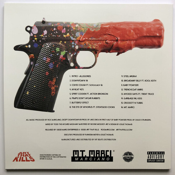 Roc Marciano - Mt. Marci (2LP) (Back)