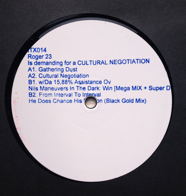 Roger 23 - is demanding for a CULTURAL NEGOTIATION (Back)