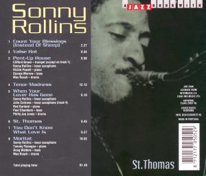 Rollins,Sonny - St.Thomas