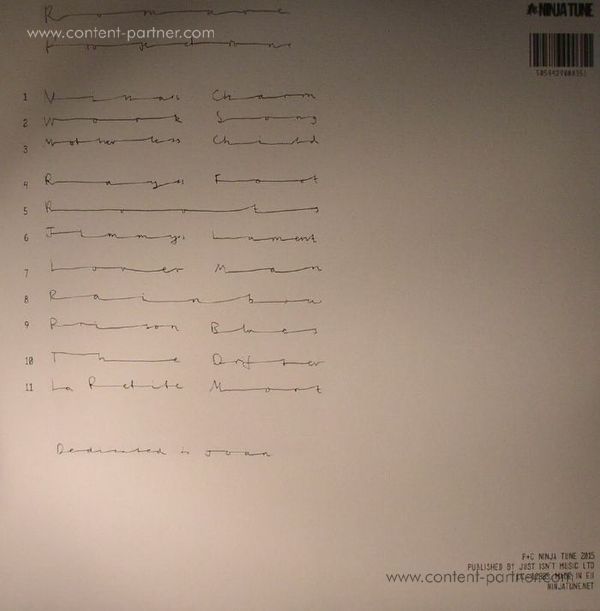 Romare - Projections (2LP + MP3) (Back)