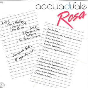 Rosa - Acqua Di Sale (Back)