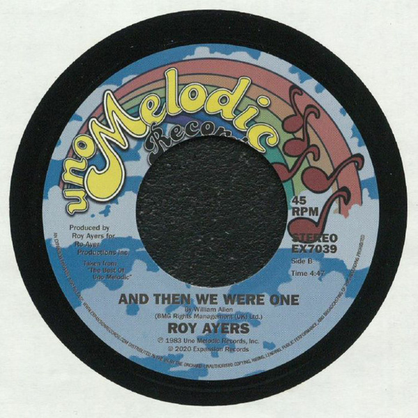 Roy Ayers - Everybody/And Then We Were One (7") (Back)
