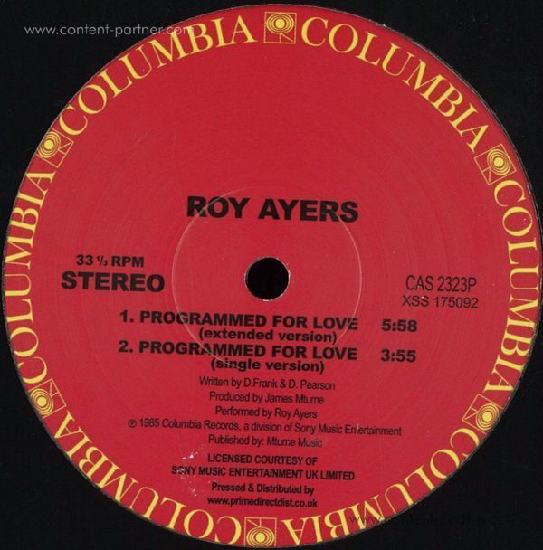 Roy Ayers - Programmed For Love