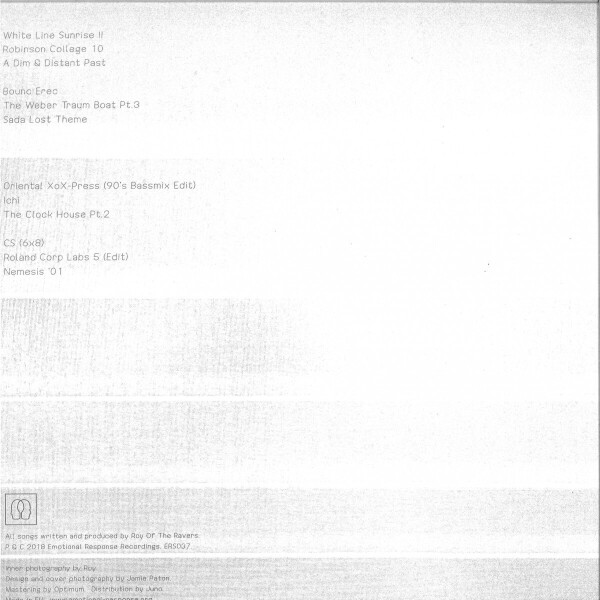 Roy Of The Ravers - White Line Sunrise II (Back)