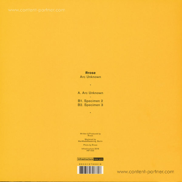 Rrose - Arc Unknown (Back)