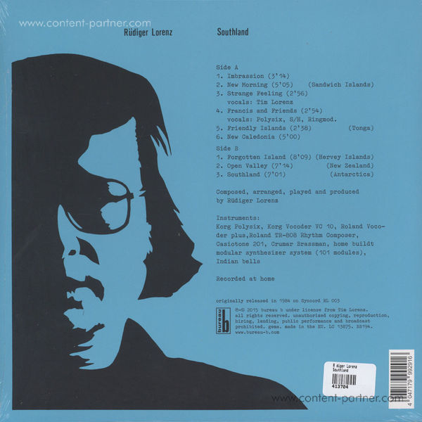 Ruediger Lorenz - Southland (Back)