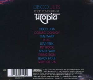 Rundgren,Todd - Disco Jets (Remastered Edition) (Back)