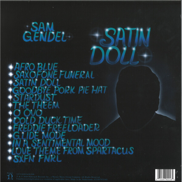 SAM GENDEL - Satin Doll (Back)
