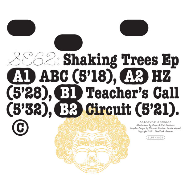 SE62 - Shaking Trees EP (Back)
