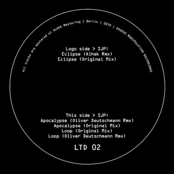 SJP - Ltd 02 (incl. Oliver Deutschmann & Alhek Remixes) (Back)