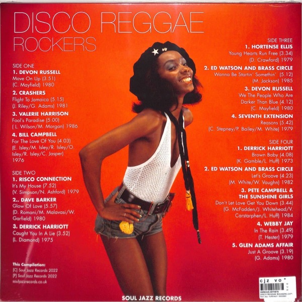 SOUL JAZZ RECORDS PRESENTS - DISCO REGGAE ROCKERS (Back)