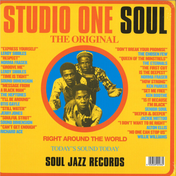 SOUL JAZZ RECORDS PRESENTS - STUDIO ONE SOUL - NEW EDITION (Back)