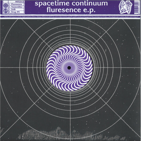 SPACE TIME CONTINUUM - FLURESENCE EP (2022 REMASTER) (Back)