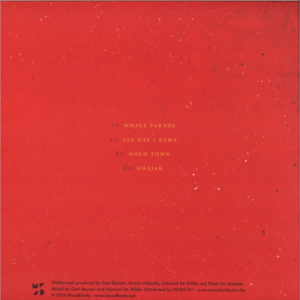 STAVROZ - GOLD TOWN EP (Back)