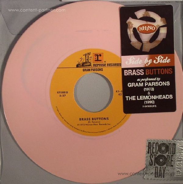 SXS - Gram Parsons/Lemonheads - Brass Buttons (RSD 2015 OFFERS)