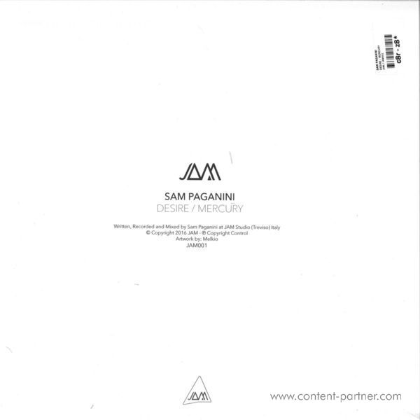 Sam Paganini - Desire / Mercury (Back)